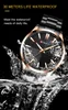 A close-up shot of a CURREN watch with water splashing around it, highlighting its waterproof feature. Podgląd zdjęcia produktu