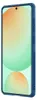 A blue phone case is shown against a white background. Produktbild-Vorschau