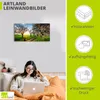 ARTland Leinwandbild Kirschallee Größe: 100x50 cm Produktbild-Vorschau 2