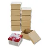 Pappboxen Mini 10 Stück eckig,7,5x7,5x4,5cm,natur Produktbild-Vorschau 5