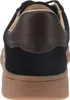 The back view of a black and brown sneaker. Anteprima dell’immagine prodotto