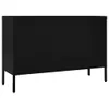 vidaXL Sideboard Schwarz 105x35x70 cm Stahl und Hartglas -  Produktbild-Vorschau 6