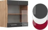 Küchenglasschrank Vicco R-Line Anthrazit Hochglanz 60 cm, Produktbild-Vorschau 6