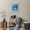 Gerahmtes Poster - Rahmen in heller Eiche - Schiffe Strand Produktbild-Vorschau 7