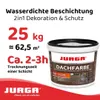 Jurga Dachfarbe Braun 25kg, Sockelfarbe WASSERDICHT, Produktbild-Vorschau 1