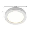 Prios LED-Deckenleuchte Edwina, silber, 25 cm, CCT, IP44 Produktbild-Vorschau 5