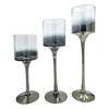 Kerzenleuchter aus Glas 3er Set Kerzenglas Windlicht Produktbild-Vorschau 6