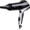 A professional studio shot of a black and silver Braun Satin Hair 7 hair dryer against a white background. Produktbild-Vorschau