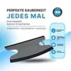 Dusbad Glas&Duschabzieher für Duschkabinen gerade|rund Produktbild-Vorschau 2
