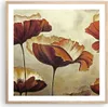 Gerahmtes Poster - Rahmen in heller Eiche - Mohn Blume Produktbild-Vorschau 1
