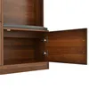 Merax Garderobenschrank mit Spiegel, Kompaktgarderobe mit Produktbild-Vorschau 11
