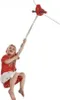 Červená zipline ve tvaru hrušky s Red Monkey Swing pro Náhled obrázku produktu 3