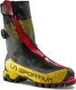 Bergschuh von La Sportiva; Modell G-Tech; in Schwarz; Gelb und Rot; mit hohem Schaft und rutschfester Sohle. Anteprima dell’immagine prodotto