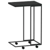 vidaXL Stolik boczny na kółkach czarny 40x30x63,5 cm Podgląd zdjęcia produktu 9