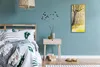 Wandbild Leinwand Bilder Wanduhr 30x60 Foto Sonniger Produktbild-Vorschau 4