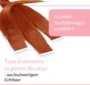 hair2heart extensions de cheveux humains raides - 10 bandes Voir les images du produit 8