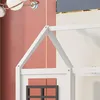 Merax Kinderbett 90x200cm mit Rausfallschutz, Tagesbett Produktbild-Vorschau 6