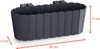 Spetebo Balkon Blumenkasten mit Halterung 39 x 13 cm - 6er Produktbild-Vorschau 6