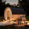 HOME DELUXE - Outdoor Fasssauna LAHTI XL - Maße: BxTxH: ca. Produktbild-Vorschau 2