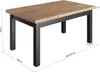 Furneo | Esstisch Ausziehbarer HERMES - 100x200/300 cm - Produktbild-Vorschau 5