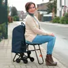 WENKO Einkaufs Trolley mit Sitz 3 Rad System Treppen Wagen Produktbild-Vorschau 7