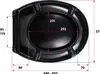 aquaSu® Basic, WC-Sitz in Schwarz, Duroplast Produktbild-Vorschau 5
