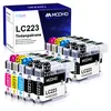 10PK Druckerpatronen LC223 XL kompatible für Brother MFC Produktbild-Vorschau 1