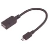 Logilink USB Kabel A -> micro B Bu/St  0.20m sw  OTG Produktbild-Vorschau 2