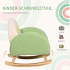 HOMCOM Kindersofa Schaukelstuhl für Kleinkinder Kindercouch Produktbild-Vorschau 4