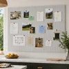 Relaxdays Filzpinnwand 9er Set, selbstklebende Rechtecke, Produktbild-Vorschau 3