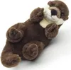 Kuscheltier Otter braun 23 cm Plüschotter gerollt Produktbild-Vorschau 2