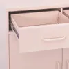 vidaXL Szafka do przechowywania różowa 80x35x101,5 cm Podgląd zdjęcia produktu 5