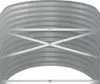 vidaXL Lit surélevé Acier revêtu par poudre 368x80x68 cm Voir les images du produit 5