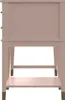 Computertisch mit Lifttop aus MDF rosa Produktbild-Vorschau 3