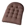 HOMESCAPES Coussin demi-rond pour fauteuil suspendu - Voir les images du produit 1