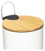 Kosz łazienkowy na śmieci z bambusową pokrywą MODERN, 3 l Podgląd zdjęcia produktu 4
