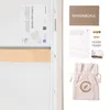 Hochwertige Canvas Weltkarte mit Kork-Pinnwand - 90x60 cm - Produktbild-Vorschau 4