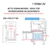 MinteLiv Einbaumülleimer 3x10L Mülltrennsystem Ausziehbar, Produktbild-Vorschau 5