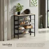 Étagère à chaussures BOURNEMOUTH 75,5x30,5x85,5cm - Bois Voir les images du produit 4