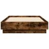 Bettgestell ohne Matratze Räuchereiche 90x190 cm Produktbild-Vorschau 4