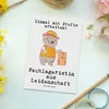 Mr. & Mrs. Panda Postkarte Fachlageristin Leidenschaft - Produktbild-Vorschau 2