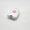 A white Braun Silk Epil 1 epilator with a pink button is shown on a white background. Produktbild-Vorschau