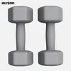 GORILLA SPORTS® Hanteln Set - Neopren, 2x4kg, Guss, Grau - Produktbild-Vorschau 4