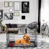 AREBOS Hundekäfig 92,5x60x66 cm klappbar Hundebox Produktbild-Vorschau 2