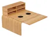 Relaxdays Sofatablett Armlehne, Bambus, HBT: 5,5 x 50 x Produktbild-Vorschau 10