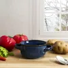 HowHomely Bol à soupe bleu Bol à soupe en céramique Boho Voir les images du produit 2