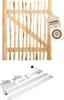 Classic Staketenzaun-Tor Set (silber) aus Edelkastanie, Produktbild-Vorschau 1