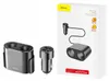 The image shows the product packaging and the product itself, which is a car charger splitter with USB ports and cigarette lighter sockets. Produktbild-Vorschau