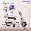 Vespa elektrický skútr od 3 let elektrické vozidlo dětské Náhled obrázku produktu 2