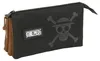 Safta One Piece etui, 22x12x3 cm, drievoudig, zwart. Voor Productafbeelding-voorbeeld 1